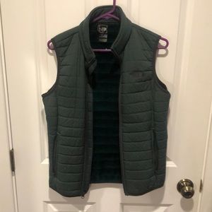 North Face Green Vest